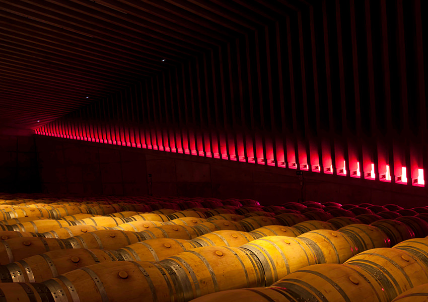 9: Winery Barrels